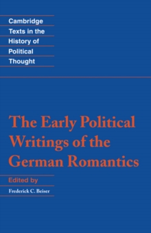 Early Political Writings of the German Romantics