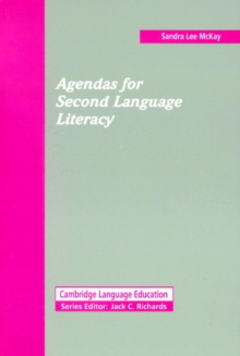 Image for Agendas for Second Language Literacy