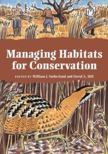 Image for Managing habitats for conservation