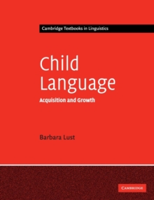 Image for Child language  : acquisition and growth