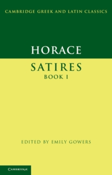 Image for Horace: Satires Book I