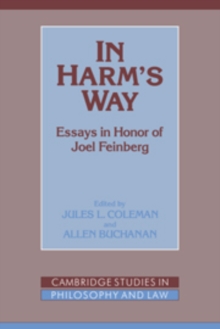 Image for In Harm's Way