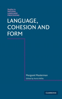 Language, Cohesion and Form