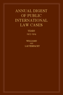 International Law Reports
