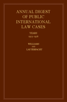International Law Reports