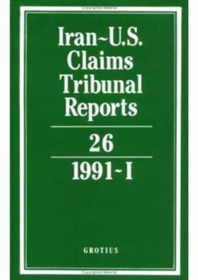 Image for Iran-U.S. Claims Tribunal Reports: Volume 26