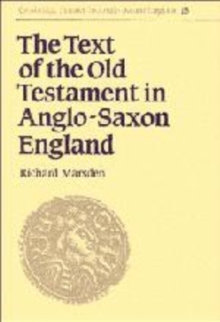 Text of the Old Testament in Anglo-Saxon England