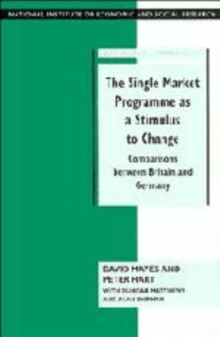 Image for The Single Market Programme as a Stimulus to Change