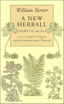 Image for William Turner: A New Herball 2 Volume Boxed Hardback Set