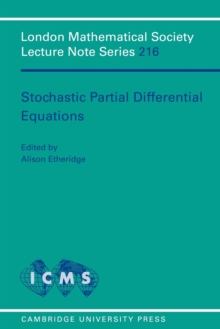 Stochastic Partial Differential Equations