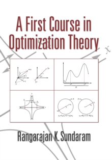 Image for A first course in optimization theory