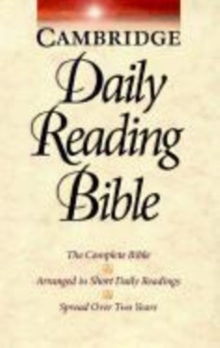 Image for NRSV Cambridge Daily Reading Bible