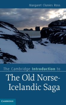 Image for The Cambridge introduction to the old Norse-Icelandic saga