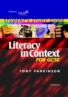 Image for Literacy in context for GCSE student's study guide