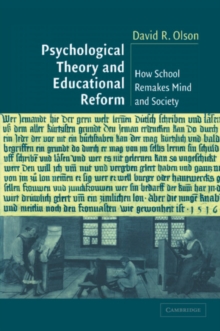Psychological Theory and Educational Reform