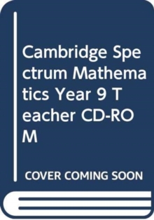 Image for Cambridge Spectrum Mathematics Year 9 Teacher CD-ROM