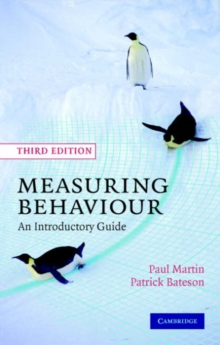 Image for Measuring behaviour  : an introductory guide