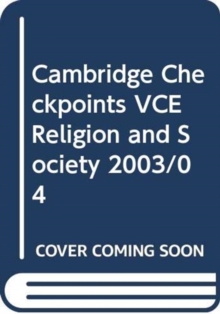Image for Cambridge Checkpoints VCE Religion and Society 2003/04