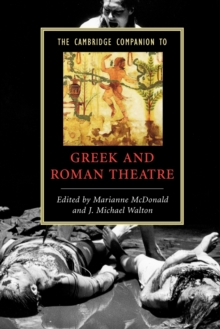 Image for The Cambridge companion to Greek and Roman theatre