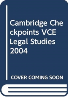 Image for Cambridge Checkpoints VCE Legal Studies 2004