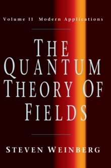 Quantum Theory of Fields