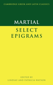 Image for Martial  : select epigrams