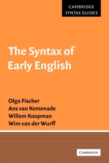 Syntax of Early English