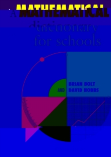 Image for A mathematical dictionary for schools