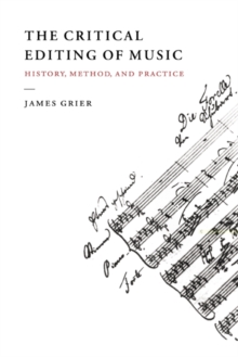 Critical Editing of Music