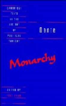 Image for Dante: Monarchy