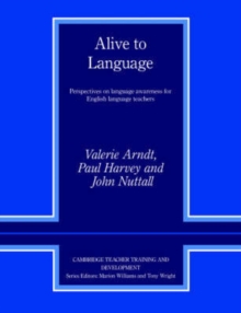 Image for Alive to Language