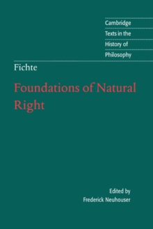 Image for Foundations of Natural Right