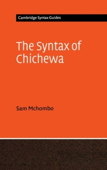 Syntax of Chichewa
