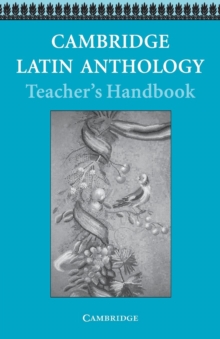 Image for Cambridge Latin Anthology Teacher's handbook