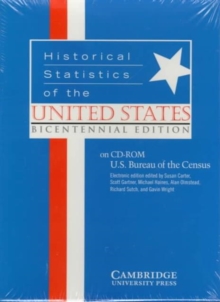 Image for Historical Statistics of the United States on CD-ROM