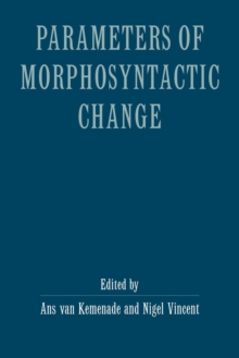Image for Parameters of Morphosyntactic Change