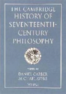 Cambridge History of Seventeenth-Century Philosophy 2 Volume Hardback Set