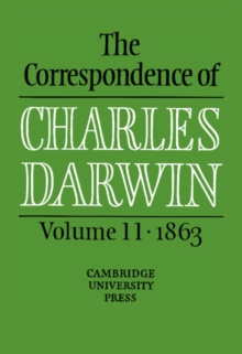 Image for The Correspondence of Charles Darwin: Volume 11, 1863