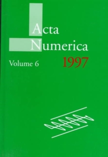 Image for Acta Numerica 1997: Volume 6