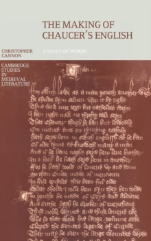 Making of Chaucer's English