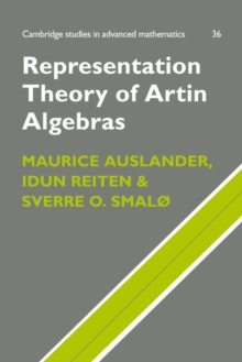Image for Representation theory of Artin algebras