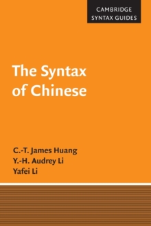Syntax of Chinese