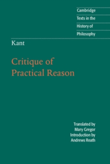 Image for Kant: Critique of Practical Reason