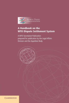 Handbook on the WTO Dispute Settlement System
