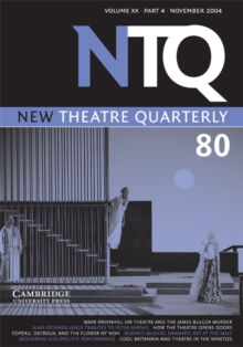 Image for New Theatre Quarterly 80: Volume 20, Part 4