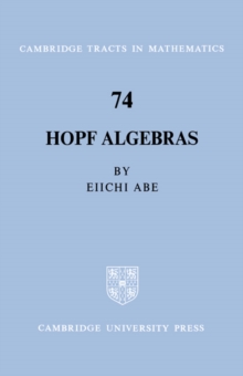 Image for Hopf Algebras
