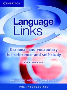 Image for Language links  : grammar and vocabulary for reference and self-studyPre-intermediate