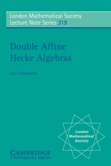 Image for Double affine Hecke algebras