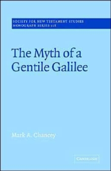 Myth of a Gentile Galilee