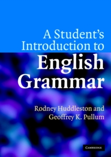 Image for A Student's Introduction to English Grammar